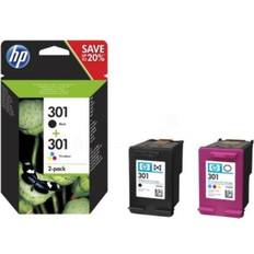 HP Tintenpatronen HP 301 (N9J72AE) 2-pack (Black)