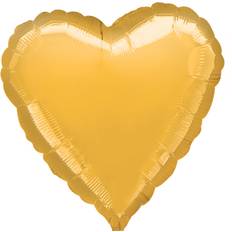 Amscan Foil Ballon Heart Standard Gold