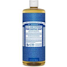 Skin Cleansing Dr. Bronners Pure-Castile Liquid Soap Peppermint 16fl oz