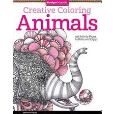 Adult coloring book Animals Adult Coloring Book (Heftet, 2014)