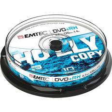 Emtec DVD+RW 4.7GB 4x Spindle 10-Pack