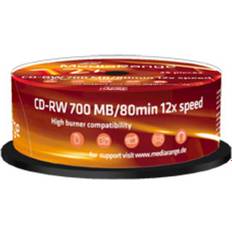 MediaRange CD-RW 700MB 12x Spindle 25-Pack