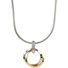 Astrid & Agnes Carrolin Necklace - Silver/Gold/Transparent