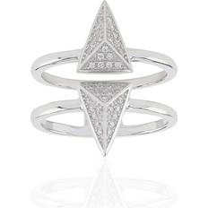 Sif Jakobs Rings Sif Jakobs Pecetto Ring - Silver/White