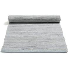 Rug Solid Cotton Grau 60x90cm