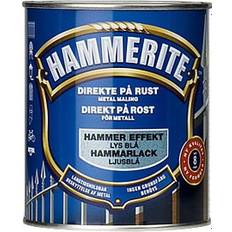 Hammerite Maling Hammerite Direct to Rust Hammered Metallmaling Light Blue 0.75L