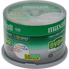 Maxell DVD+R 4.7GB 16x Spindle 50-Pack Inkjet