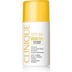 Flytende Solkremer Clinique Mineral Sunscreen Fluid for Face SPF50 30ml