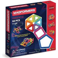 Bausätze Magformers Rainbow 62pcs