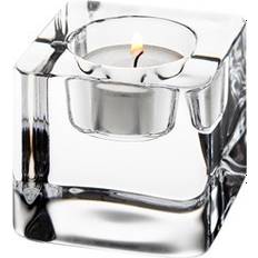 Orrefors Candle Holders Orrefors Ice Cube Candle Holder 2.6"