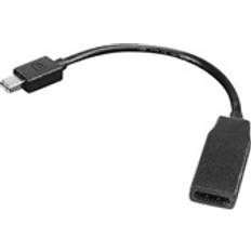 High Speed (4K) Kabler Mini DisplayPort - HDMI Adapter M-F 0.2m
