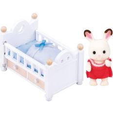 Kaninchen Puppen & Puppenhäuser Sylvanian Families Chocolate Rabbit Baby Set 5017