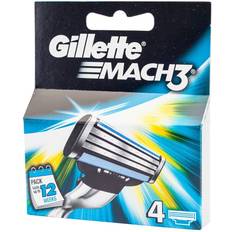 Gillette mach 3 blades Shaving Accessories Gillette Mach3 4-pack