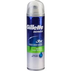 Gillette Barberskum & Barbergel Gillette Series Sensitive 200ml