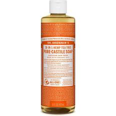 Bottle Skin Cleansing Dr. Bronners Pure Castile Liquid Soap Tea Tree 16fl oz
