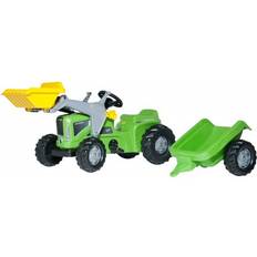 Tråbiler på salg Rolly Toys Futura Tractor with Trailer & Frontloader