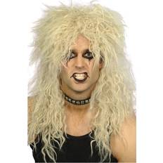 Unisex Perücken Smiffys Hard Rocker Wig Blonde