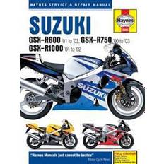 Gsx 1000 Suzuki GSX-R600 2001 - 2003 GSX-R750 2000 -2003 & GSX-R1000 2001 - 2002 (Haynes Service & Repair Manual) (Heftet, 2016)