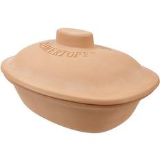Clay Pots Römertopf Trend with lid 0.925 gal