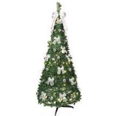 Grün Weihnachtsbäume Star Trading Pop-up Green/Gold Weihnachtsbaum 185cm