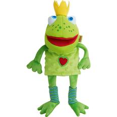 Haba Glove Puppet Frog King 300490