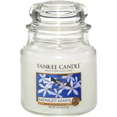 Yankee Candle Lysestaker, Lys & Lukt Yankee Candle Midnight Jasmine Medium Duftlys 411g