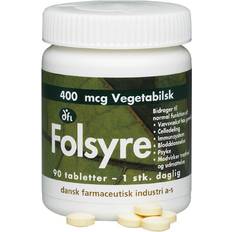 DFI Folsyre 400mcg 90 st