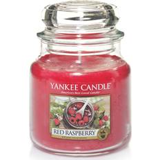 Røde Duftlys Yankee Candle Raspberry Medium Duftlys 411g