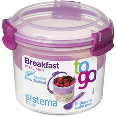Grønne Matbokser Sistema Breakfast To Go Matboks 0.53L