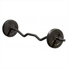 Plast Vektstangsett Iron Gym Adjustable Curl Bar Set 23kg