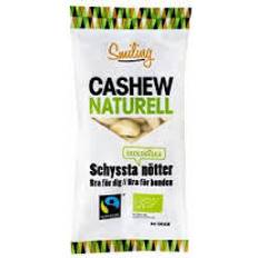 Cashewnøtter Nøtter og frø Smiling Cashews Natural 60g