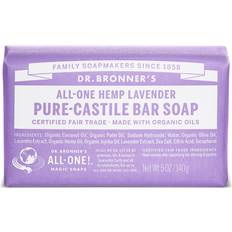 Blomsterduft Kroppssåper Dr. Bronners Pure Castile Bar Soap Lavender 140g