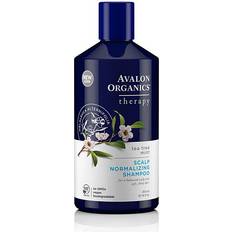 Avalon Organics Scalp Normalizing Tea Tree Mint Shampoo 14fl oz