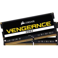 Corsair vengeance ddr4 Corsair Vengeance Black SO-DIMM DDR4 2666MHz 2x16GB (CMSX32GX4M2A2666C18)