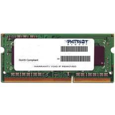 Patriot SO-DIMM DDR3 RAM minne Patriot Signature Line DDR3 1600MHz 8GB (PSD38G16002S)