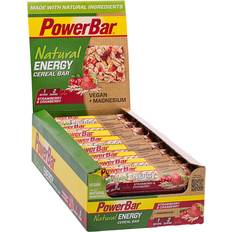 Riegel PowerBar Natural Energy Cereal Bar Strawberry & Cranberry 40g 24 Stk.