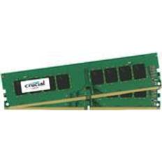 16 GB - DDR4 RAM Memory Crucial DDR4 2400MHz 2x8GB (CT2K8G4DFS824A)