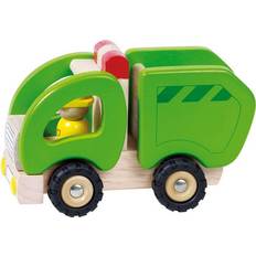 Holzspielzeug Autos Goki Garbage Truck