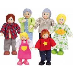 Hape Puppen & Puppenhäuser Hape Happy Family Caucasian