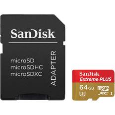 SanDisk Extreme Plus MicroSDXC UHS-I U3 95MB/s 64GB