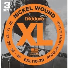 Nikkel Strenger D'Addario EXL110-3D