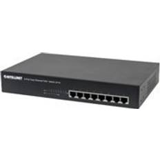 Ieee 802.3at Intellinet 8-Port Fast Ethernet PoE+ Switch (561075)