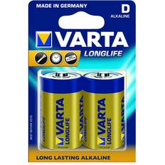 Batterier - D (LR20) Batterier & Ladere Varta Longlife D 2-pack