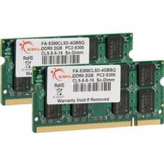 G.Skill DDR2 667MHz 2x2GB Fro Apple Mac (FA-5300CL5D-4GBSQ)