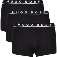 Hugo Boss Boksere Underbukser HUGO BOSS Stretch Cotton Trunks 3-pack - Black