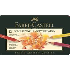 Faber-Castell Colored Pencils Faber-Castell Colour Pencils Polychromos Tin of 12