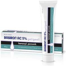 Benzoylperoksid Reseptfrie legemidler Basiron AC 5% 40g Gel