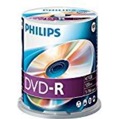 Philips DVD-R 4.7GB 16x Spindle 100-Pack