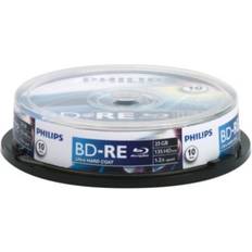Philips BD-RE 25GB 2x Spindle 10-Pack