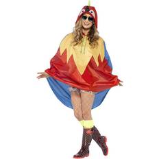 Smiffys Parrot Party Poncho